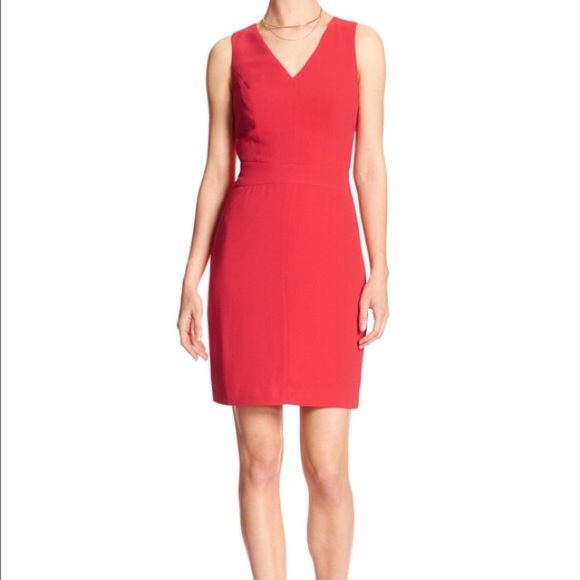 Banana Republic Dresses & Skirts - BR Orange Criss-cross Back Dress